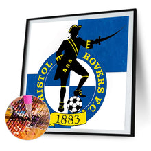 Load image into Gallery viewer, AB Diamond Painting - Full Round - bristol rangers football club (40*40CM)
