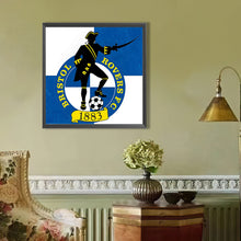Load image into Gallery viewer, AB Diamond Painting - Full Round - bristol rangers football club (40*40CM)

