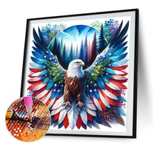 Load image into Gallery viewer, AB Diamond Painting - Full Round - forest eagle spreading wings (40*40CM)
