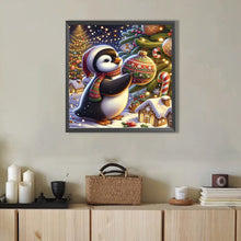 Load image into Gallery viewer, AB Diamond Painting - Full Round - winter christmas penguin (40*40CM)
