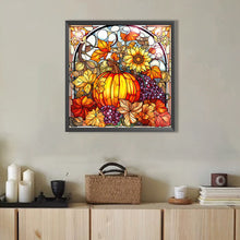 Load image into Gallery viewer, AB Diamond Painting - Full Round - autumn pumpkin (40*40CM)
