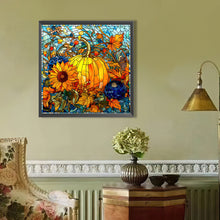 Load image into Gallery viewer, AB Diamond Painting - Full Round - sunflower pumpkin (40*40CM)
