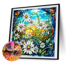 Load image into Gallery viewer, AB Diamond Painting - Full Round - white daisy (40*40CM)
