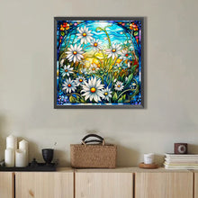 Load image into Gallery viewer, AB Diamond Painting - Full Round - white daisy (40*40CM)
