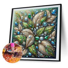Load image into Gallery viewer, AB Diamond Painting - Full Round - green leaves (40*40CM)
