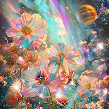 Load image into Gallery viewer, AB Diamond Painting - Full Round - planet bouquet (40*40CM)
