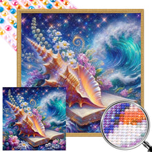 Load image into Gallery viewer, AB Diamond Painting - Full Round - bouquet shells sea water (40*40CM)
