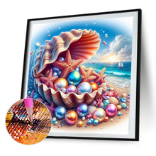 Load image into Gallery viewer, AB Diamond Painting - Full Round - Shell Starfish Pearl (40*40CM)
