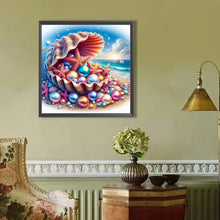 Load image into Gallery viewer, AB Diamond Painting - Full Round - Shell Starfish Pearl (40*40CM)
