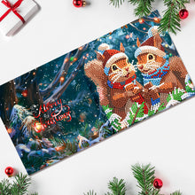 Load image into Gallery viewer, 12Pcs Christmas Special Shape Bird Diamond Drawing Card for Holiday Party Favors
