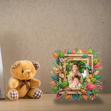 Load image into Gallery viewer, Special Shape Floral Table Top Diamond Painting Frame Kits for Home Office Decor
