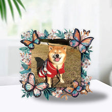 Load image into Gallery viewer, Special Shape Floral Table Top Diamond Painting Frame Kits for Home Office Decor
