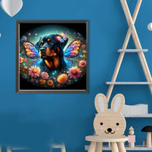 Load image into Gallery viewer, Diamond Painting - Full Round - Butterfly, flower, puppy (40*40CM)
