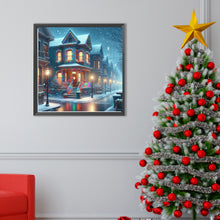 Load image into Gallery viewer, Diamond Painting - Full Round - Winter house (40*40CM)
