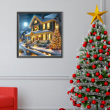 Load image into Gallery viewer, Diamond Painting - Full Round - Winter house (40*40CM)
