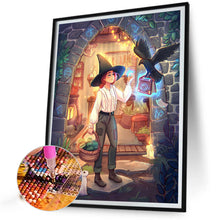 Load image into Gallery viewer, Diamond Painting - Full Round - Magic cartoon girl (40*50CM)
