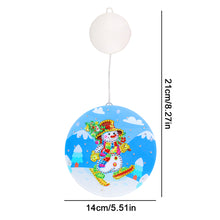 Load image into Gallery viewer, Double Sided Christmas Diamond Painting Battery Powered Chandelier for Home Room
