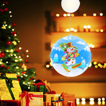 Load image into Gallery viewer, Double Sided Christmas Diamond Painting Battery Powered Chandelier for Home Room

