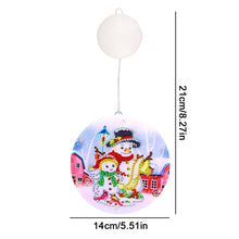 Load image into Gallery viewer, Double Sided Christmas Diamond Painting Battery Powered Chandelier for Home Room
