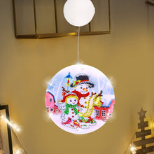 Load image into Gallery viewer, Double Sided Christmas Diamond Painting Battery Powered Chandelier for Home Room
