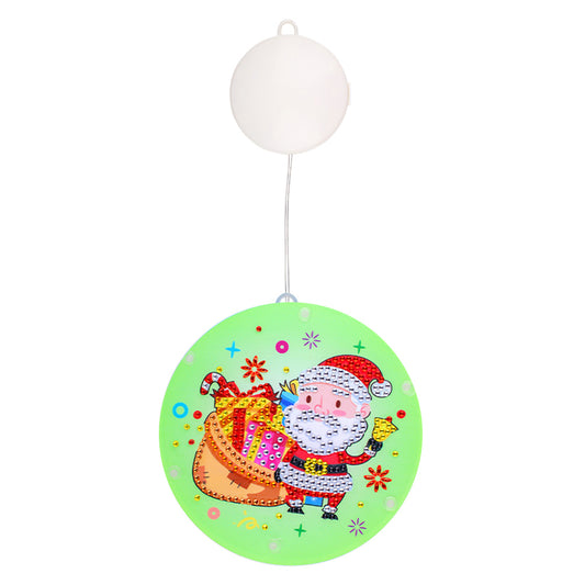 Double Sided Christmas Diamond Painting Battery Powered Chandelier for Home Room
