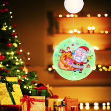 Load image into Gallery viewer, Double Sided Christmas Diamond Painting Battery Powered Chandelier for Home Room
