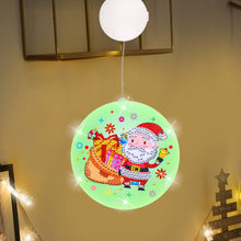 Load image into Gallery viewer, Double Sided Christmas Diamond Painting Battery Powered Chandelier for Home Room
