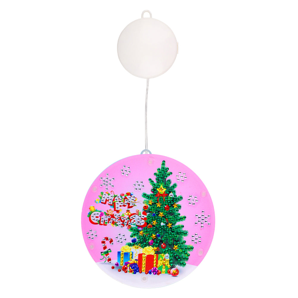 Double Sided Christmas Diamond Painting Battery Powered Chandelier for Home Room
