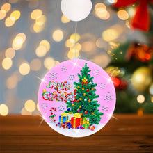 Load image into Gallery viewer, Double Sided Christmas Diamond Painting Battery Powered Chandelier for Home Room
