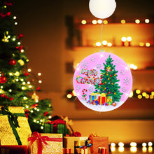 Load image into Gallery viewer, Double Sided Christmas Diamond Painting Battery Powered Chandelier for Home Room
