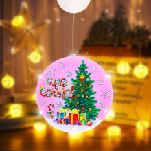 Load image into Gallery viewer, Double Sided Christmas Diamond Painting Battery Powered Chandelier for Home Room
