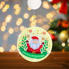 Load image into Gallery viewer, Double Sided Christmas Diamond Painting Battery Powered Chandelier for Home Room
