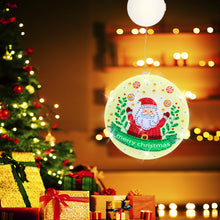 Load image into Gallery viewer, Double Sided Christmas Diamond Painting Battery Powered Chandelier for Home Room
