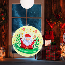 Load image into Gallery viewer, Double Sided Christmas Diamond Painting Battery Powered Chandelier for Home Room
