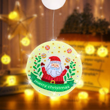 Load image into Gallery viewer, Double Sided Christmas Diamond Painting Battery Powered Chandelier for Home Room
