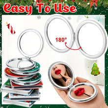 Load image into Gallery viewer, 8Pcs Double Sided Christmas Diamond Painting Compact Mirror Makeup Mirror
