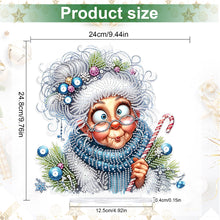 Load image into Gallery viewer, Christmas Grandma Diamond Painting Desktop Ornaments Kit for Adults Beginner (A)
