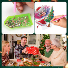 Load image into Gallery viewer, Christmas Grandma Diamond Painting Desktop Ornaments Kit for Adults Beginner (B)
