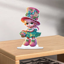 Load image into Gallery viewer, Cute Girl Diamond Painting Desktop Ornaments Kit for Home Office Decor (B)
