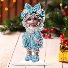 Load image into Gallery viewer, Cute Girl Diamond Painting Desktop Ornaments Kit for Home Office Decor (E)
