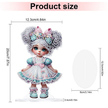 Load image into Gallery viewer, Cute Girl Diamond Painting Desktop Ornaments Kit for Home Office Decor (H)
