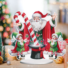 Load image into Gallery viewer, Santa Claus Diamond Painting Desktop Ornaments Kit Christmas Table Decor (A)
