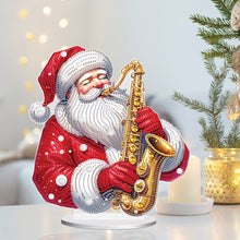 Load image into Gallery viewer, Santa Claus Diamond Painting Desktop Ornaments Kit Christmas Table Decor (B)
