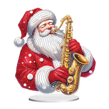 Load image into Gallery viewer, Santa Claus Diamond Painting Desktop Ornaments Kit Christmas Table Decor (B)
