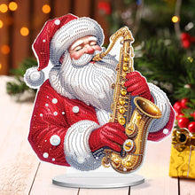 Load image into Gallery viewer, Santa Claus Diamond Painting Desktop Ornaments Kit Christmas Table Decor (B)
