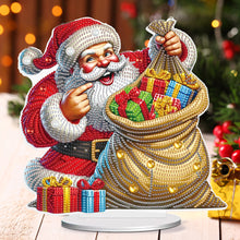 Load image into Gallery viewer, Santa Claus Diamond Painting Desktop Ornaments Kit Christmas Table Decor (C)
