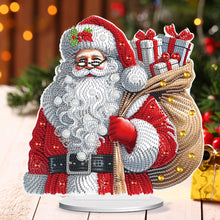 Load image into Gallery viewer, Santa Claus Diamond Painting Desktop Ornaments Kit Christmas Table Decor (E)
