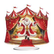 Load image into Gallery viewer, Santa Claus Diamond Painting Desktop Ornaments Kit Christmas Table Decor (F)
