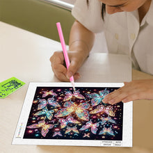 Load image into Gallery viewer, Diamond Painting - Partial Special Shaped - Butterfly (30*30CM)
