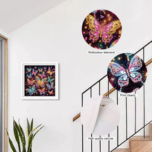 Load image into Gallery viewer, Diamond Painting - Partial Special Shaped - Butterfly (30*30CM)
